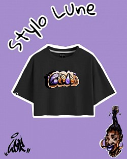 cropped preto personalizado 100$