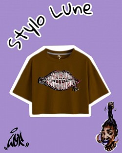 Cropped marron