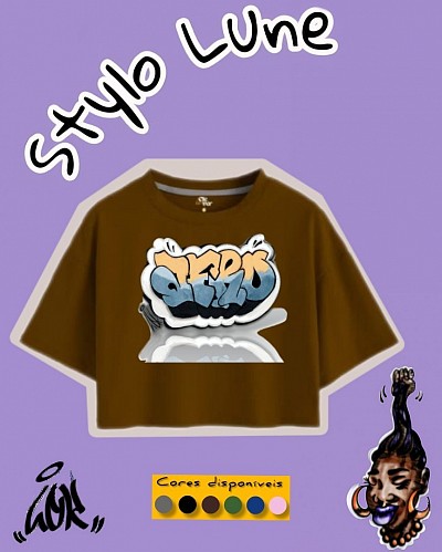 Modelos de camisetas estampadas